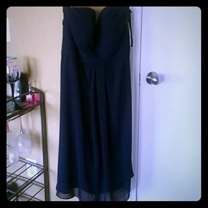 NWT! Navy blue Bill Levkoff dress