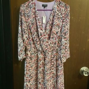 Floral Wrap Dress
