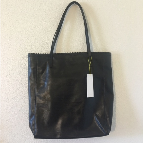 BCBG foe leather tote bag