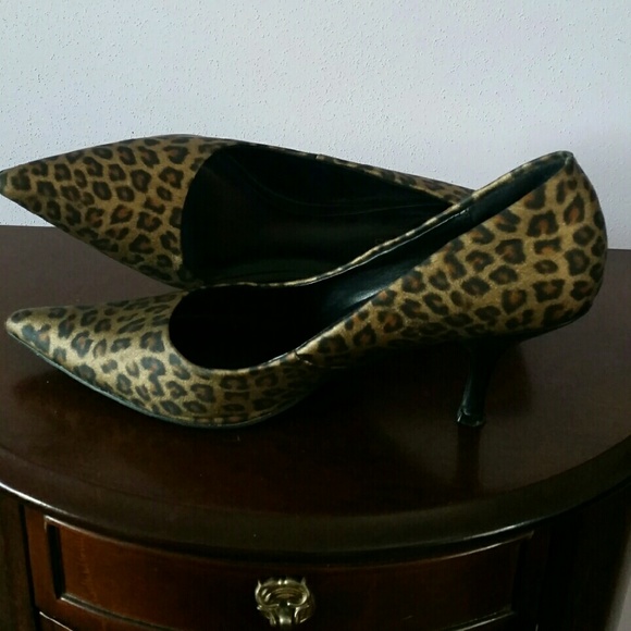Leopard Print Heels