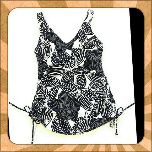 Croft & Barrow tankini tummy slimmer top
