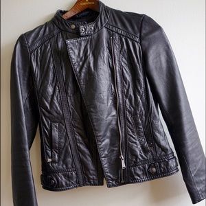 Michael by Michael Kors Leather Jacket