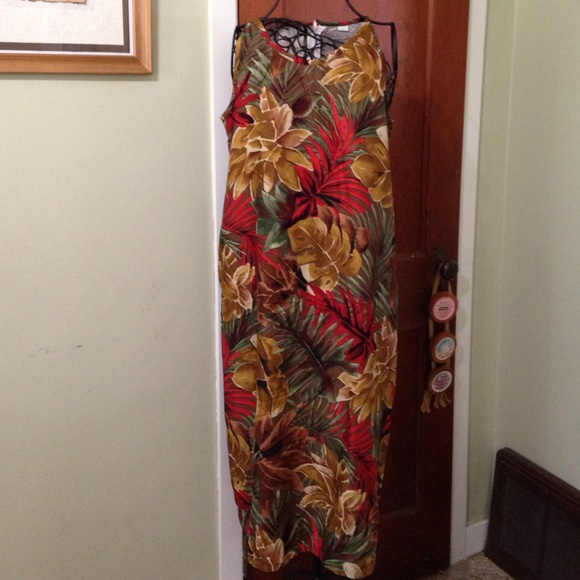 Hawaiian Print Sundress