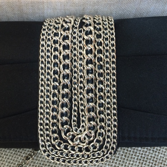 Black Evening Clutch - Picture 3 of 4