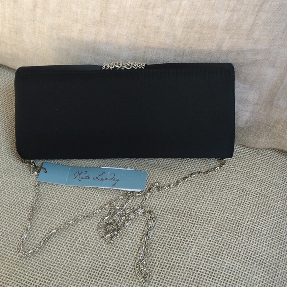 Black Evening Clutch - Picture 4 of 4