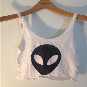 Pacsun Alien Crop