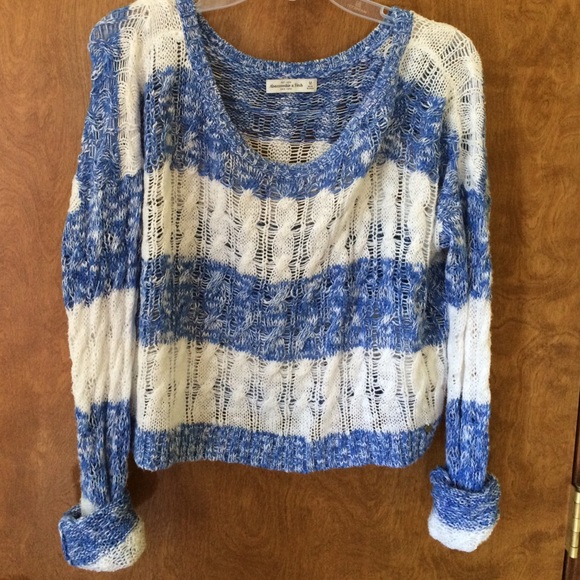 Abercrombie and Fitch striped knit sweater