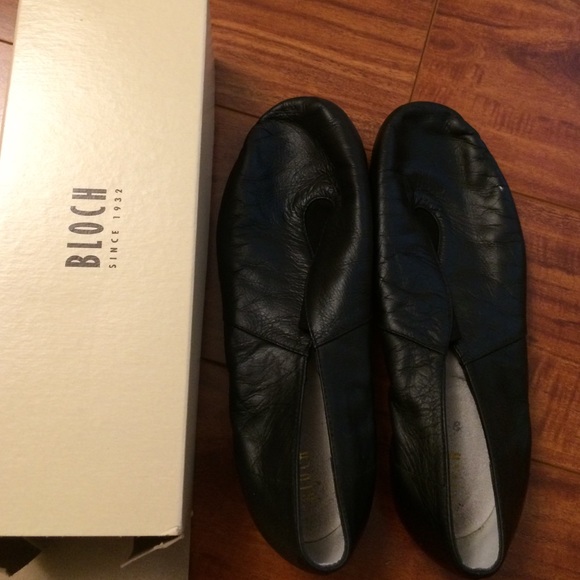 Bloch Leather Jazz Shoes size 8