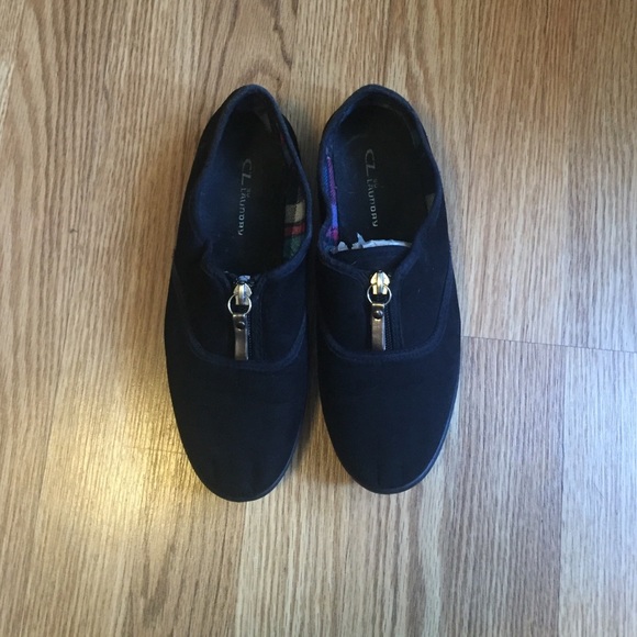 Chinese Laundry all black shoes