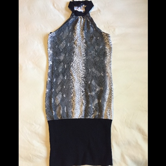 BeBe Snake Print Dress