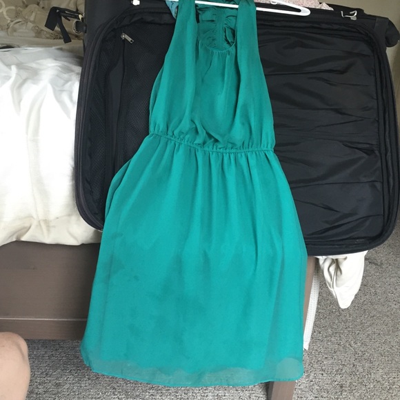 Green dress