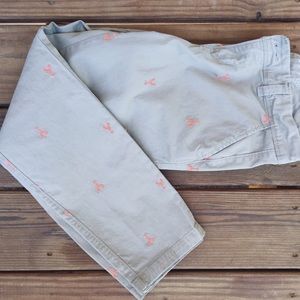 Old Navy khaki pants.