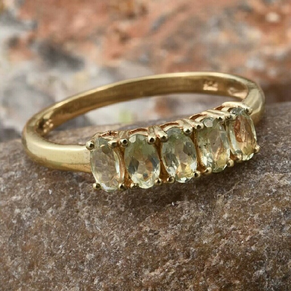 Jewelry - 💎NEW💎14KT GOLD OVERLAY 925-STERLING SILVER RING