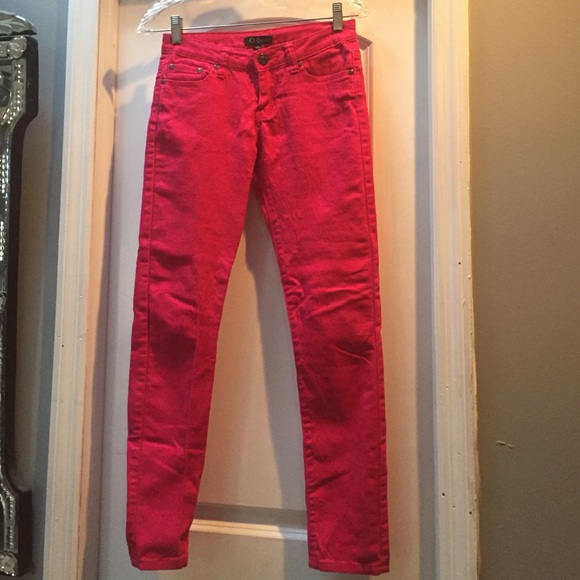 Pink stretch Jeans