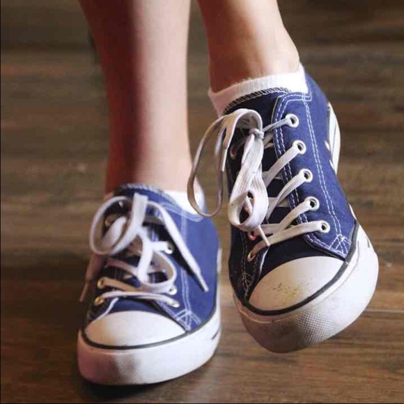 Converse Shoes - Blue Purple Converse Jack Purcells