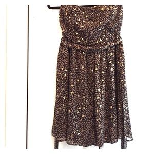 Boutique mystic strapless cocktail dress, NWOT