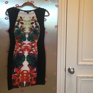 XXI tight floral dress