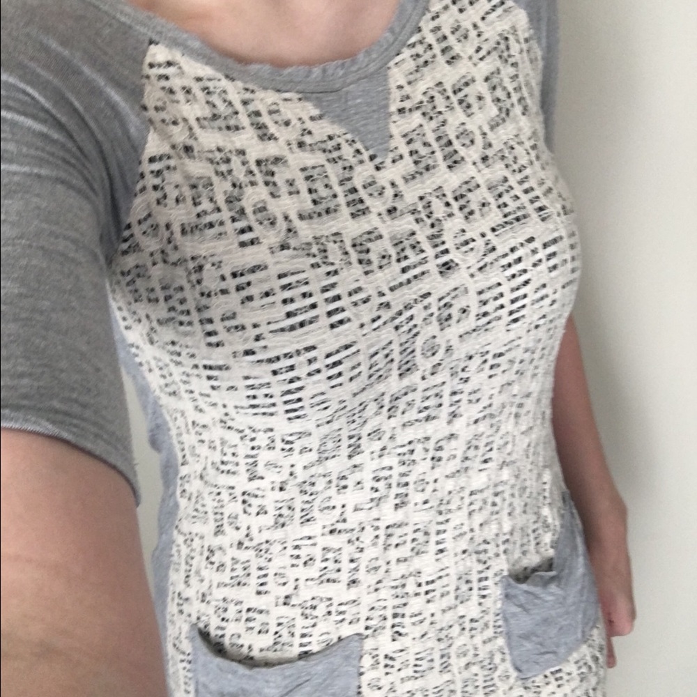 Anthropologie quarter sleeve shirt