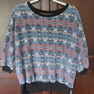 Billabong Aztec over sized sweater