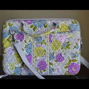 Vera Bradley watercolor laptop carrying case