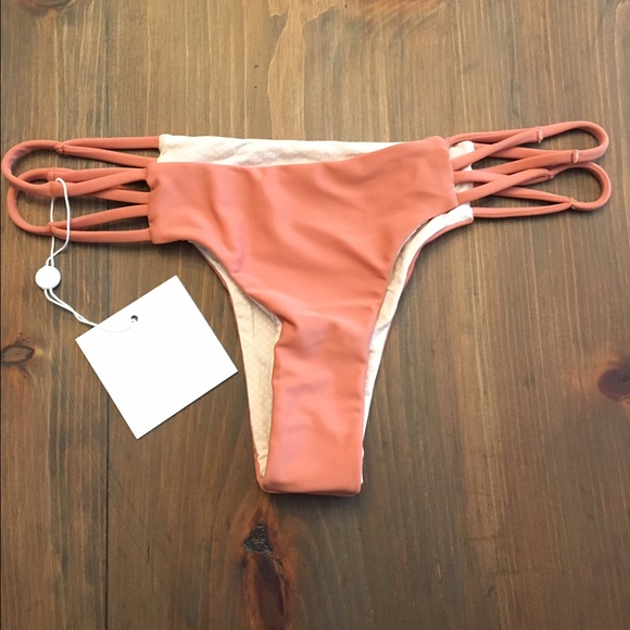 acacia swimwear Other - Acacia Swimwear Maui Bottom in Papaya Size L