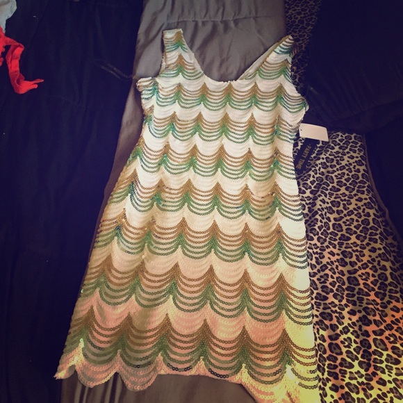 tight sequin dress
