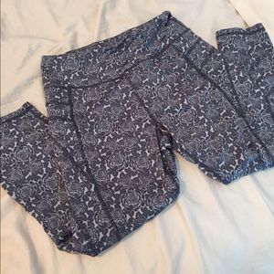 Floral Cropped Leggings