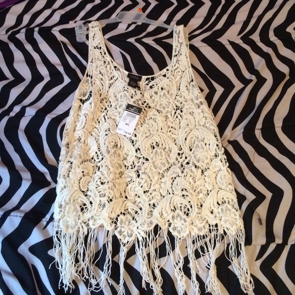 White tank top