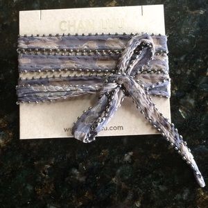 🍃💕NWT Chan Luu Chiffon Necktie 8656