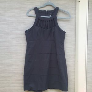 Grey mini dress