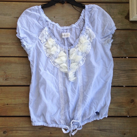 A&F Pretty Babydoll top