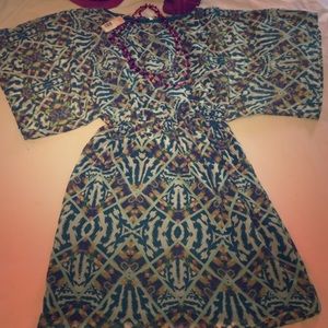 Pink blush maternity dress