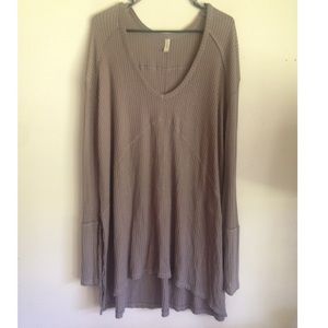 Free People drippy thermal top