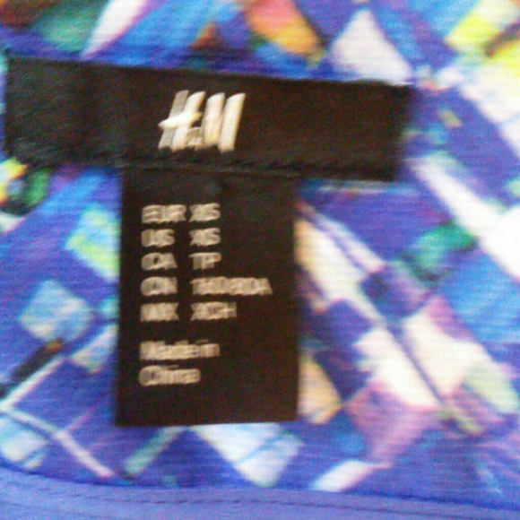 H&M CORSET COLOR CROP TOP - Picture 4 of 4