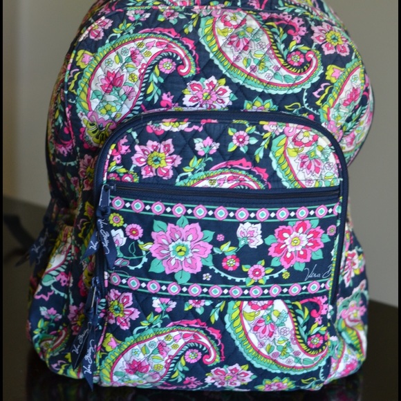 Vera Bradley campus backpack - petal paisley