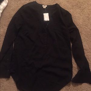 Black J Crew shirt
