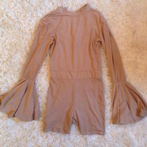 Wet Seal nude romper