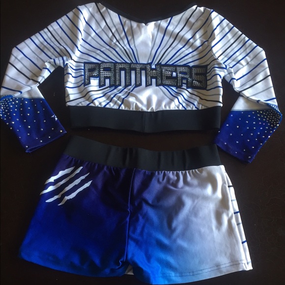 Cheer Athletics Panthers 2014-2015 Uniform - Picture 2 of 4