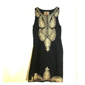 Free People Black Sequined Dress