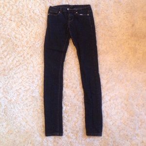 Forever 21 dark wash skinny jeans
