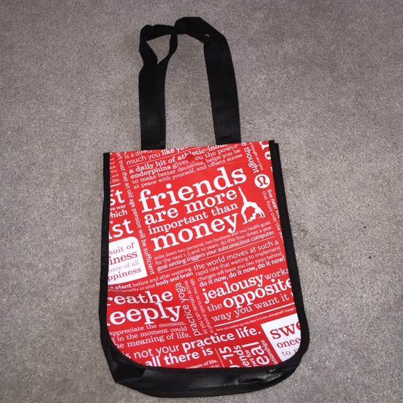 Lulu Lemon reusable bag