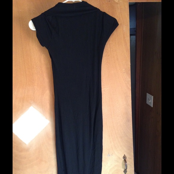 *SOLD* Gorgeous Zara black midi dress - Picture 2 of 3