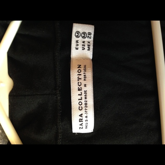 *SOLD* Gorgeous Zara black midi dress - Picture 3 of 3