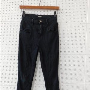 BDG Super High-Waisted Black Skinny Jeans