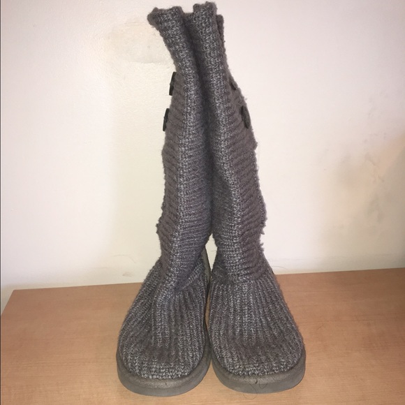 Tall bailey button knit uggs