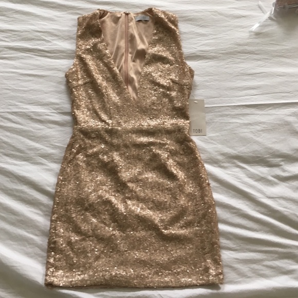 Tobi sequined dress- never been worn