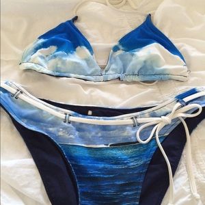 Victoria secret reversible bikini sky & ocean