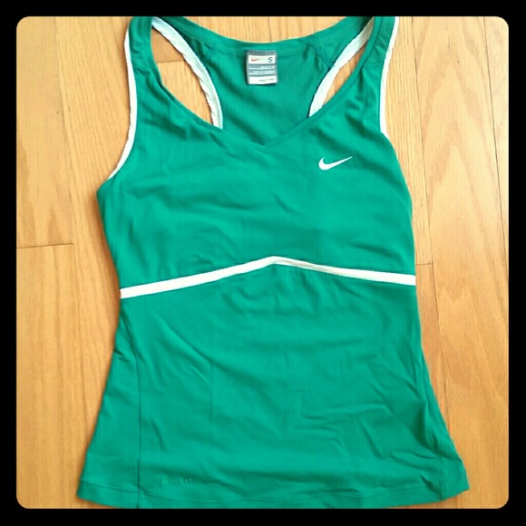 Green Nike Dryfit Tank Top