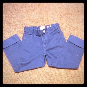 Children's blue jeans