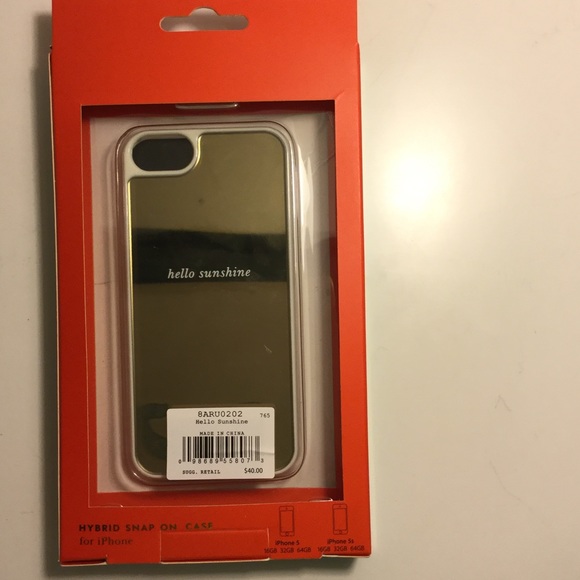 Kate Spade Hello Sunshine iPhone 5/5s Case